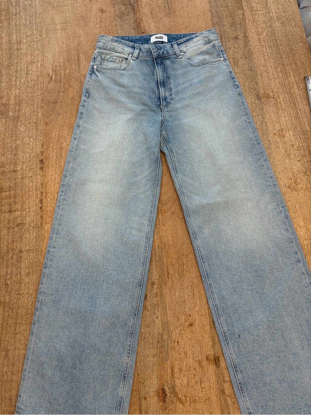 PAIGE Sasha Reunion Distressed Jeans 30 - Picture 5 of 10